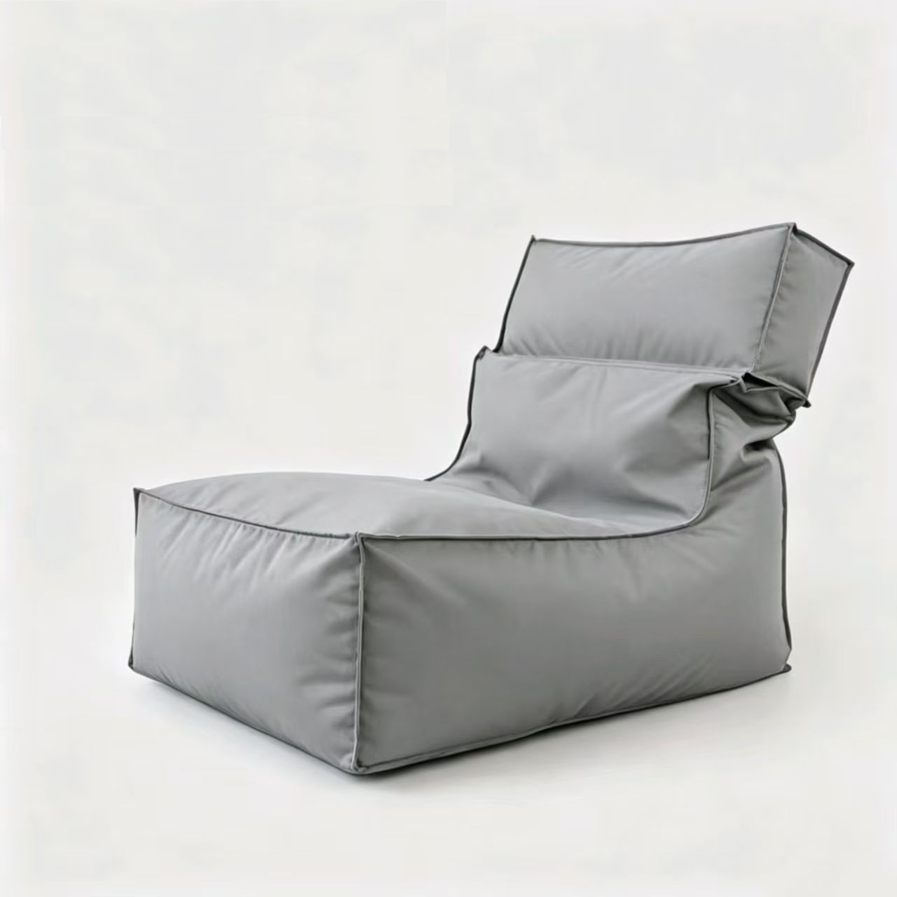 Beach Bean Bag Chair - Black - Folded Beach Bean Bag Chair Manufacturer & China Factory