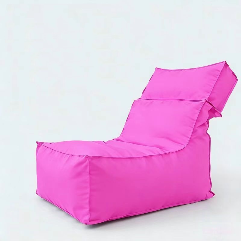 Foldable Beach Bean Bag - Pink - Folded Beach Bean Bag Chair Manufacturer & China Factory
