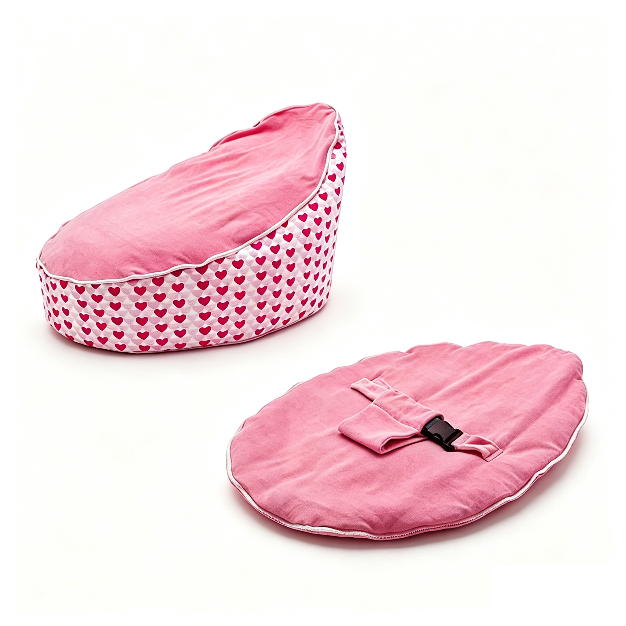 Lilac Baby Toddler Bean Bag Chair detail 4