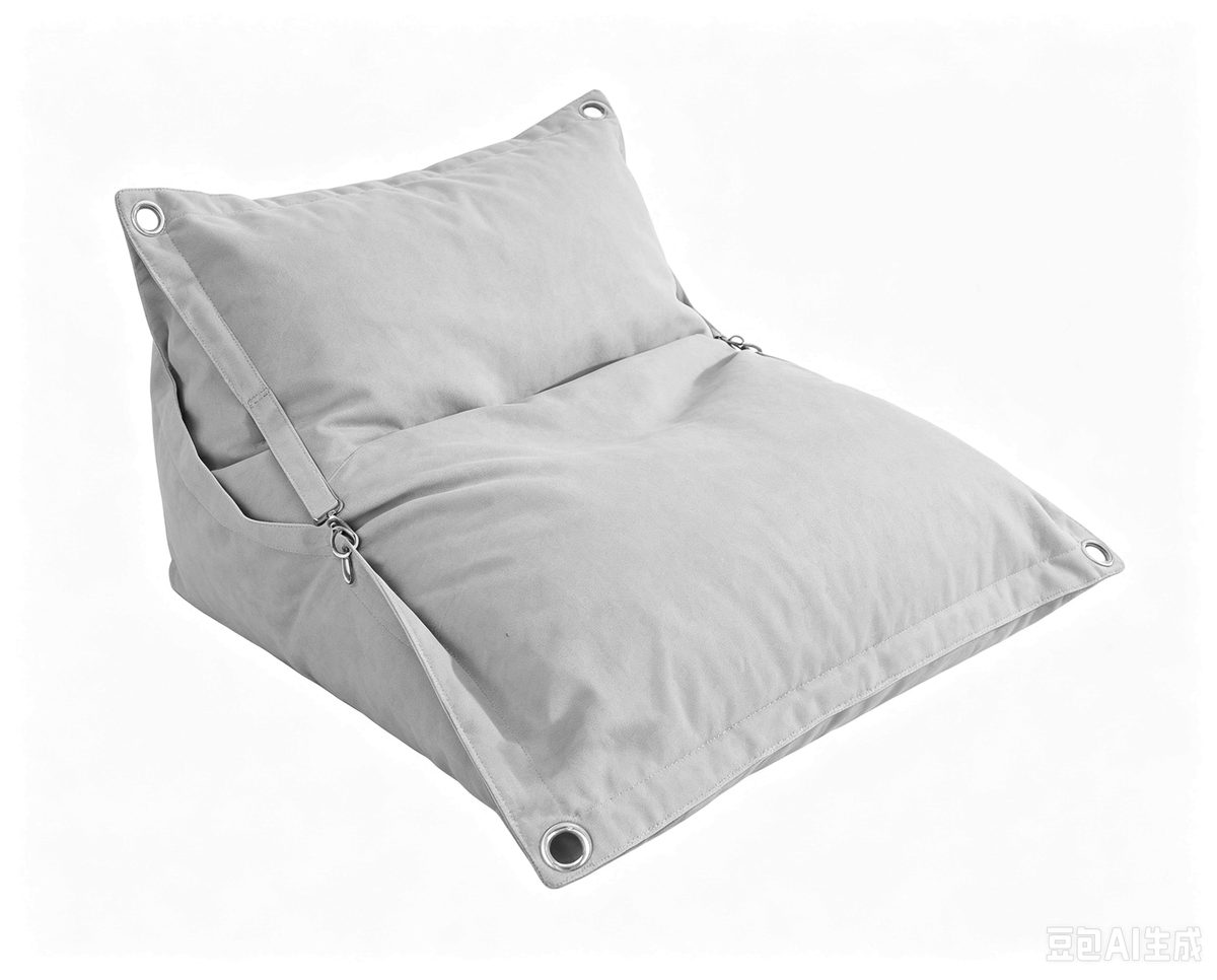 Grey Oxford Outdoor Bean Bag Hook Chair - Outdoor Bean Bag Chair Manufacturer & China Factory