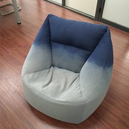 Charcoal Lounge Bean Bag Chair